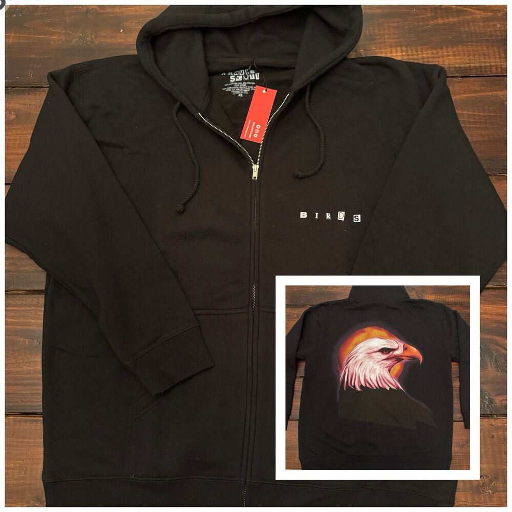 Travis Scott Birds In The Trap Black Zip Hoodie
